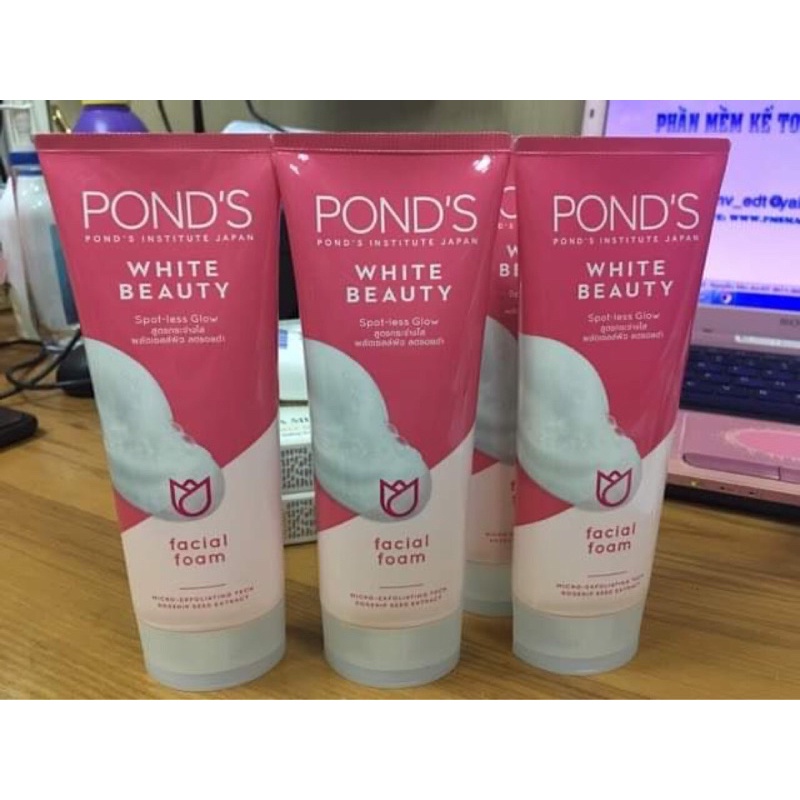 Sữa Rửa Mặt Pond Hồng 100g