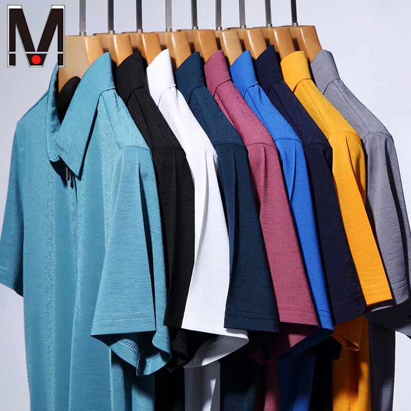 New Ariival Men Fashion Polo T-shirt Short Sleeve Casual Business Shirts T-shirts Cotton Clothing Polo Summer Shirt