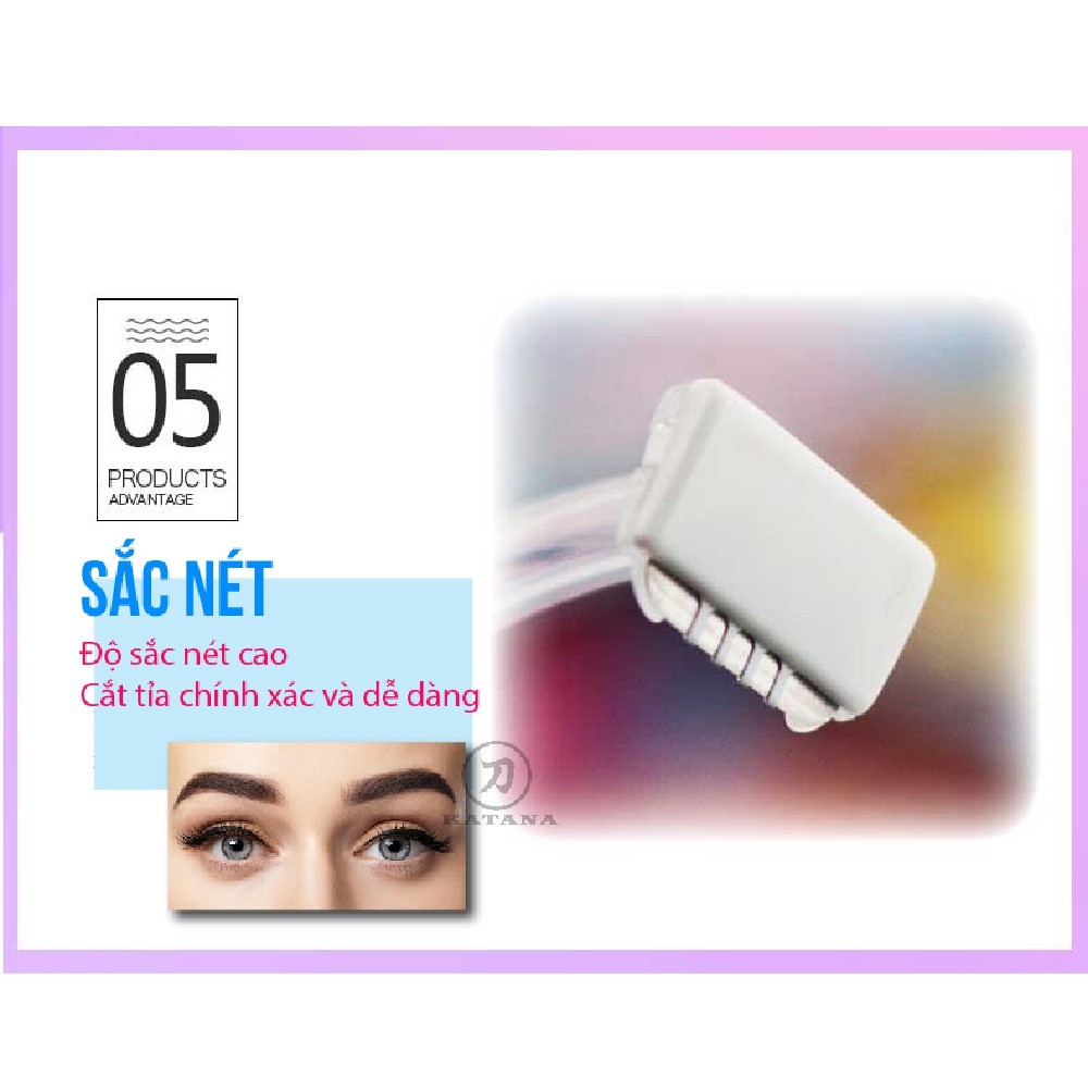 [CHÍNH HÃNG] Dao cạo lông mày cao cấp Nhật PELT-2B BỘ 2 CHIẾC - tỉa lông mày cho nữ cao cấp - BH 12 tháng 1 ĐỔI 1