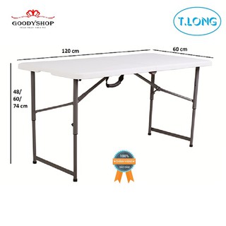 Bàn xếp chữ nhật Besico có thể chỉnh cao thấp được goodyshop