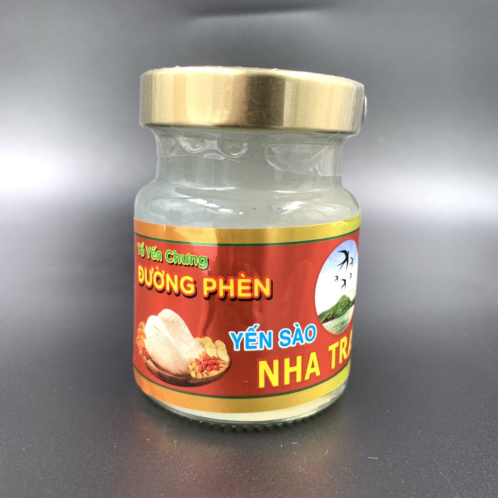 [ Yến Hũ ] - Yến Chưng Đường Phèn Hòn Mun Nha Trang 70ml