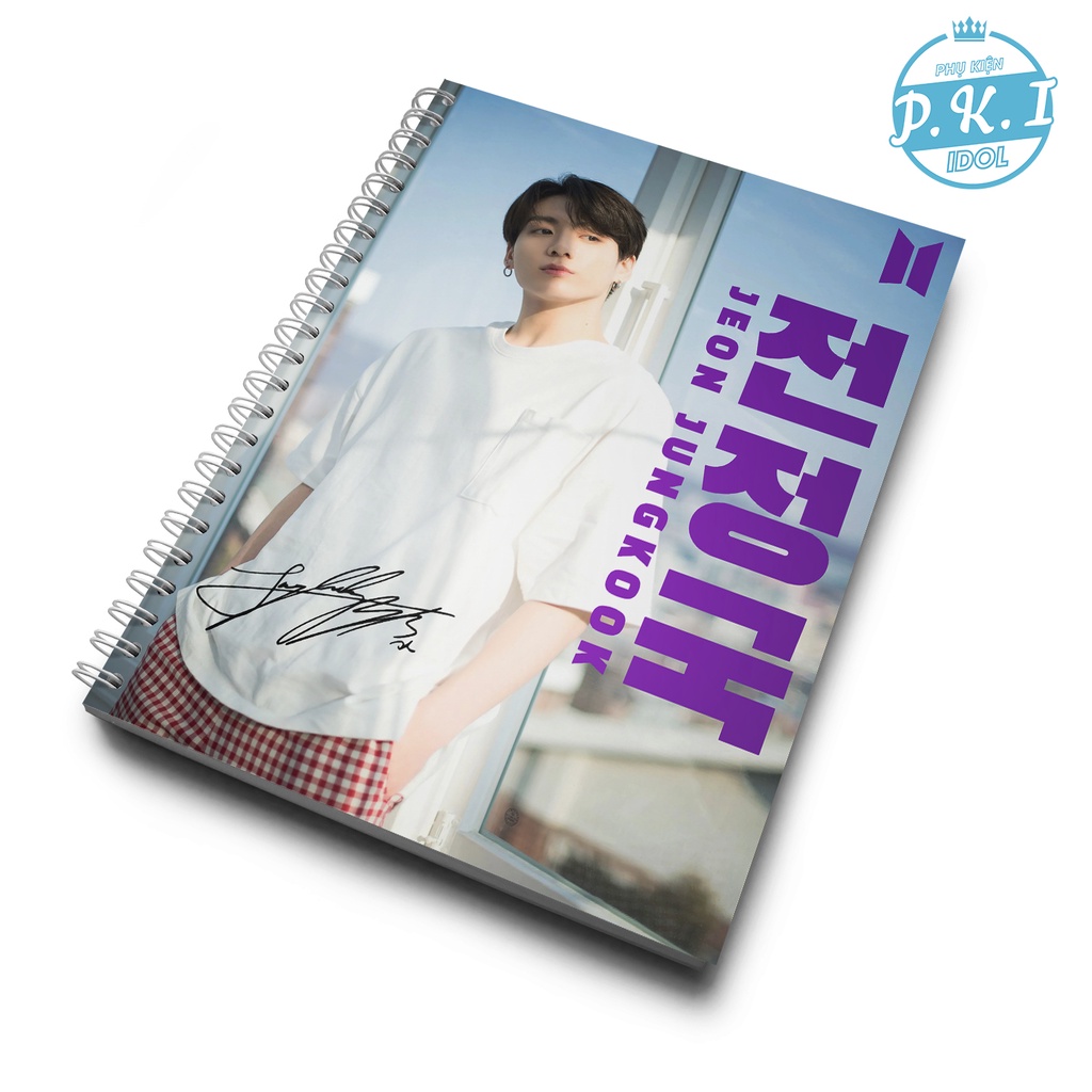 Sổ Ảnh JungKook BTS - Photobook Có Nhận Làm Theo Yêu Cầu