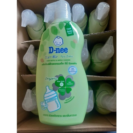 Chai nước cọ rửa bình sữa và rau củ quả Organic Dnee Thái Lan 620ml