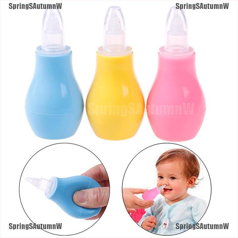 1 Dụng Cụ Hút Mũi Bằng Silicone Cho Bé Sơ Sinh