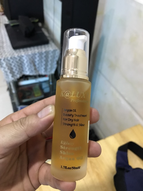 Tinh dầu ARGAN OIL KALUXY dưỡng bóng tóc khô hư tổn, tóc uốn 50ml