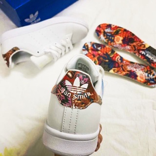 Giày STAN SMITH ADIDAS gót hoa (kèm hình thật, video)