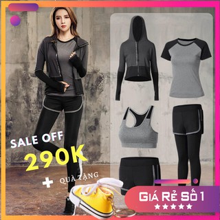 5 món đồ tập gym, yoga bốn mùa chất đẹp - MS 01404