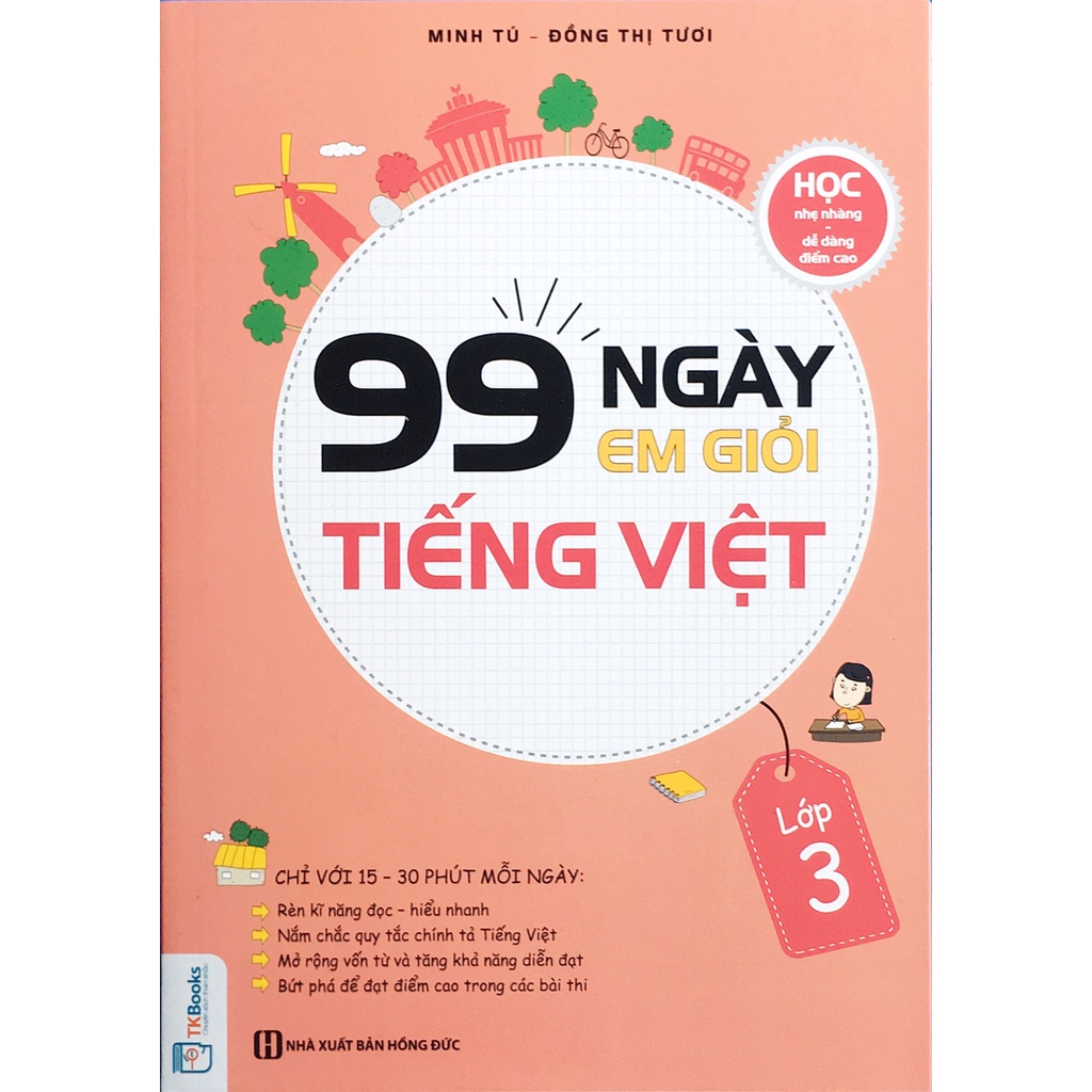 Sách MC - 99 ngày em giỏi Tiếng Việt lớp 3 (B99)