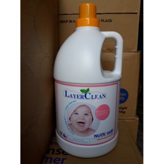 Nước giặt hữu cơ layer clean hương poppy
