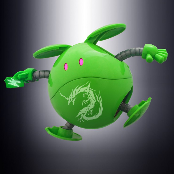 Gundam Bandai Haro Green Tam Quốc Sangoku Soketsuden Mô Hình Nhựa Đồ Chơi Lắp Ráp Anime Nhật