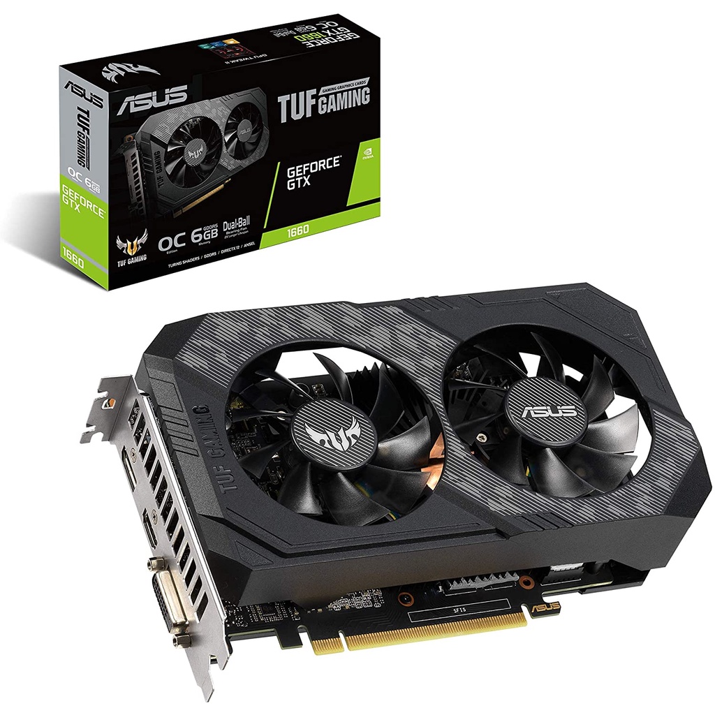 Card màn hình ASUS TUF GAMING GTX 1660 super 6GB GDDR6