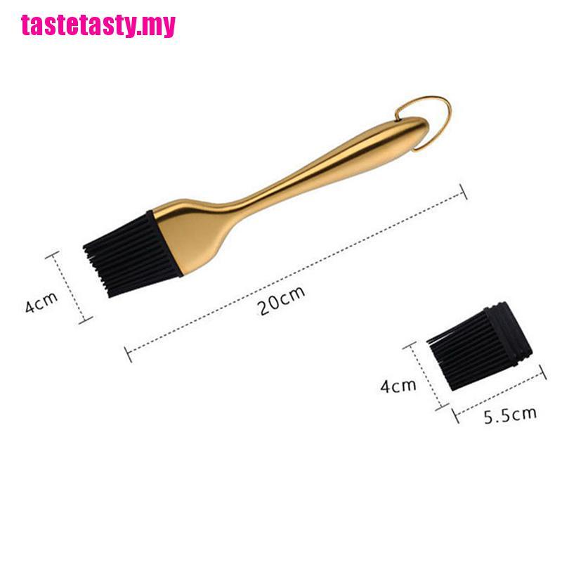 Cọ Quét Dầu Nướng BBQ Bằng Silicone Và Thép Không Gỉ | BigBuy360 - bigbuy360.vn