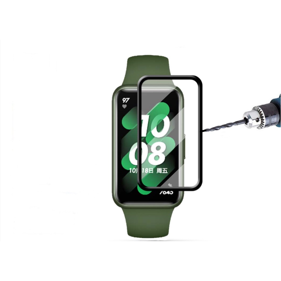 Set 1/2 Miếng Dán Bảo Vệ Màn Hình 3D Cho Đồng Hồ Thông Minh Huawei Band 7