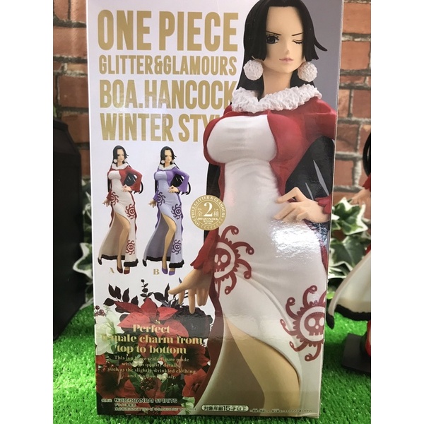 Mô Hình Chính Hãng One Piece Glitter & Glamours Boa Hancook Winter Style
