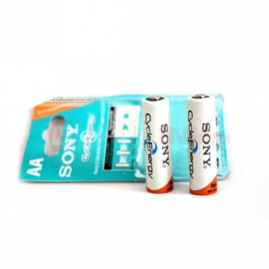 PIN SONY 3A DUNG LƯỢNG 4.600mAh 1 VĨ GỒM 2 VIÊN - PIN SONY AAA SẠC LẠI ĐƯỢC LÊN ĐẾN 1000 LẦN HÀNG XỊN
