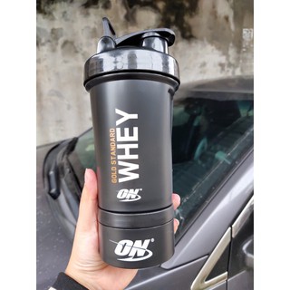 Bình lắc sữa Blender Bottle có con lắc lò so
