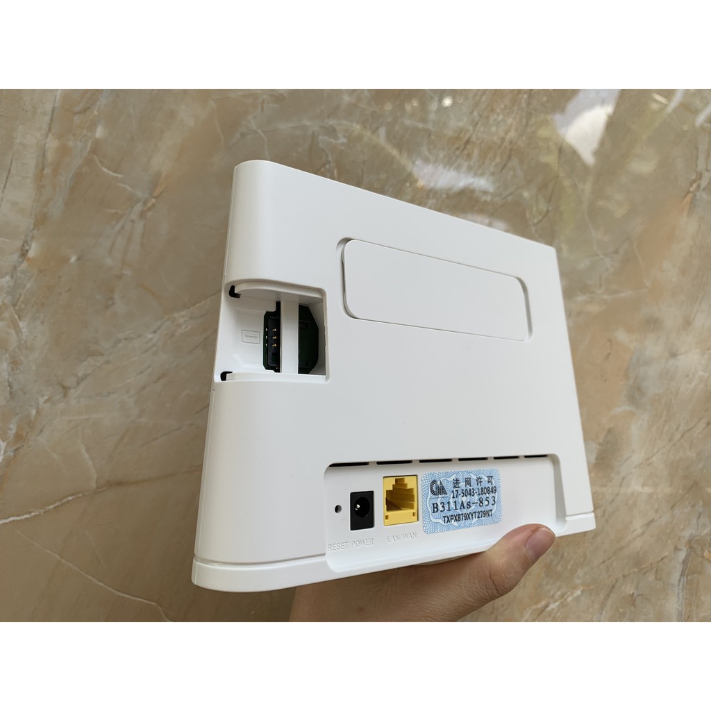 [SẴN HÀNG] Bộ Phát Wifi 4G Huawei B311-221 Chính Hãng hỗ trợ 32 thiết bị kết nối cùng lúc