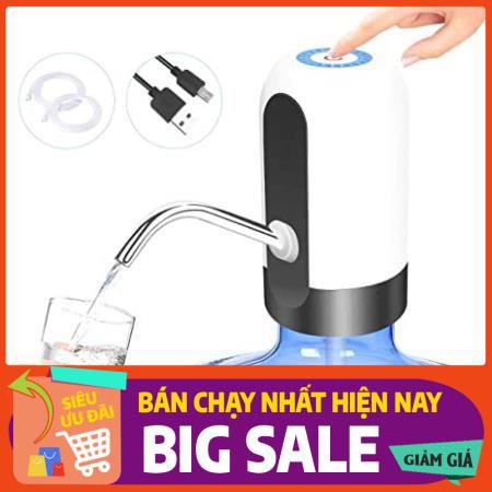 Máy Hút Nước Từ Bình, Hút Xăng, Rượu... Tự Động sạc điện tiện dụng