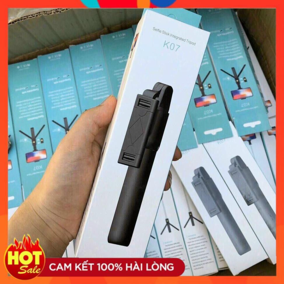 Xả -  Gậy Chụp Ảnh 3 Chân Bluetooth Tripod K07, có remote điều khiển từ xa | BigBuy360 - bigbuy360.vn