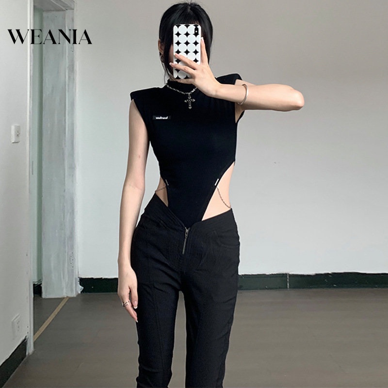 Bodysuit Không Tay Quyến Rũ Thời Trang Dành Cho Nữ
