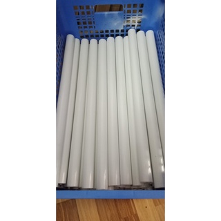 Chân bàn sắt tròn ikea màu trắng