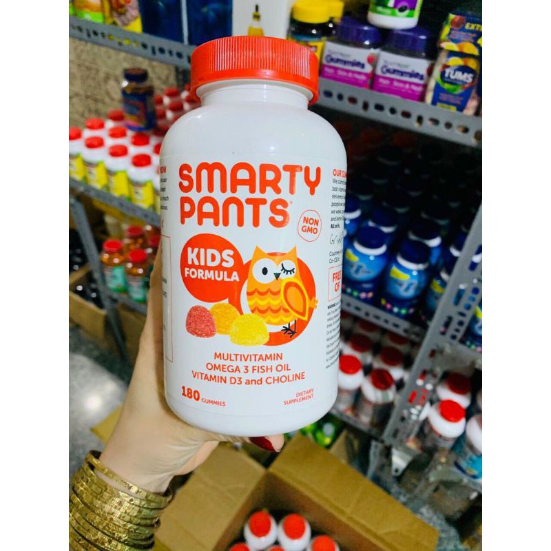 KẸO DẺO SMARTY PANTS KID VITAMIN 180 viên
