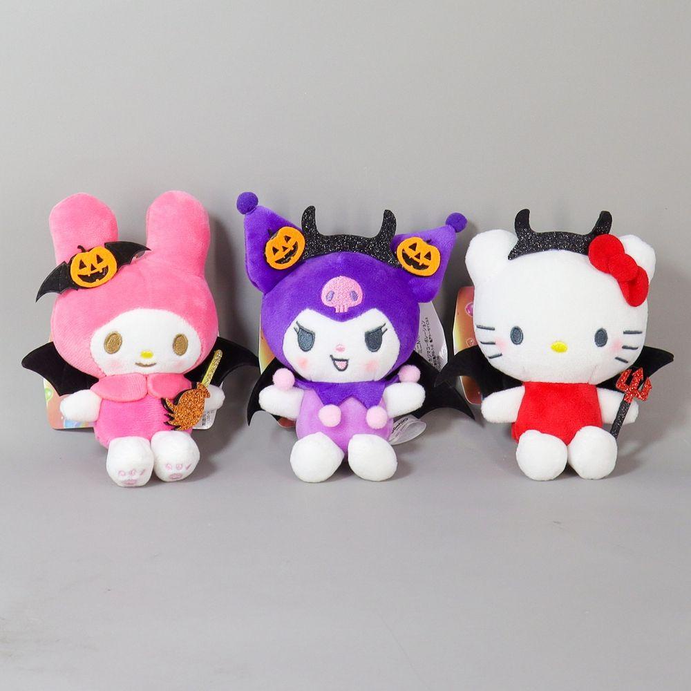 LANFY Móc Khóa Hình Búp Bê Hoạt Hình Kuromi Nhồi Bông Đáng Yêu