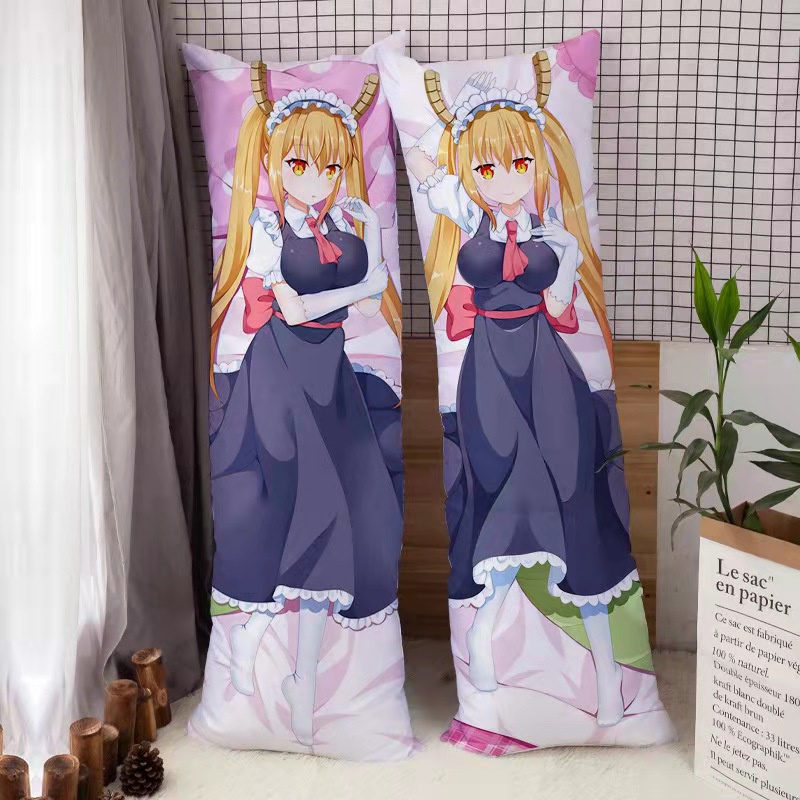 Vỏ Gối In Hình Anime Kobayashi-san Chi No Maid Dragon Dakimakura