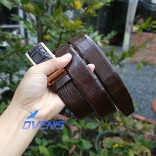 Thắt Lưng Da Cá Sấu Ovenis – TLCS104