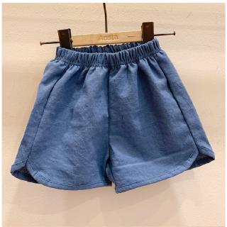 Quần Short Cotton + Linen Cho Bé