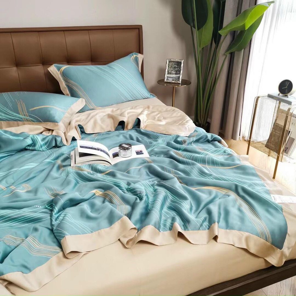 [CHÍNH HÃNG] SET CHĂN GA GỐI TENCEL 60S LỤA LẠNH NHẬP KHẨU ĐẲNG CẤP LUXURY SANG TRỌNG