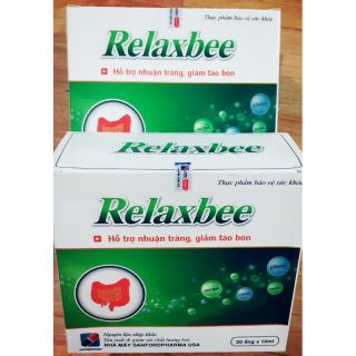 Relaxbee - Ngăn ngừa táo bón an toàn từ chất xơ hào tan tự nhiên - Hộp 20 ống x 10ml