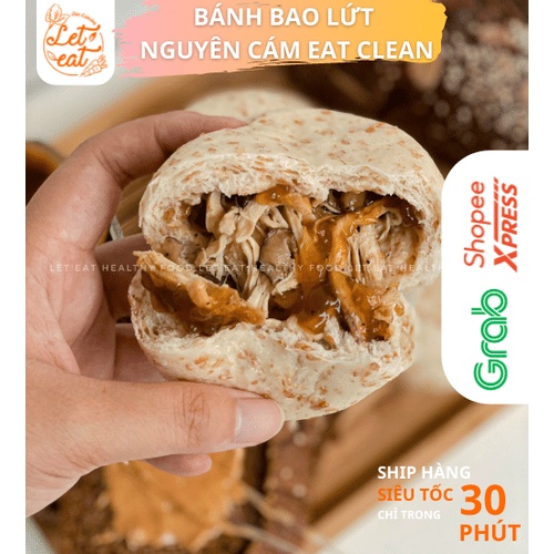 🔥 SHIP 1H HÀ NỘI 🔥 Bánh bao lứt nguyên cám ăn kiêng, Eat Clean (Set 3c-5c) 300Gr