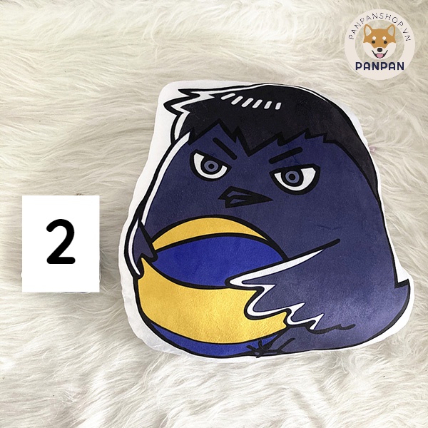 Quạ/Mèo nhồi bông Haikyuu! - In màu 2 (34CM) 5 nhân vật HQ, Haikyu!