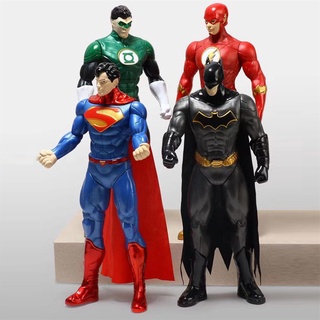 DC JUSTICE LEAGUE ACTION FIGURE SET DC COMIC SUPERHERO FIGURE TOY Đồ Chơi Mô Hình SUPERMAN BATMAN GREEN LANTERN FLASH PVC ACTION FIGURES
