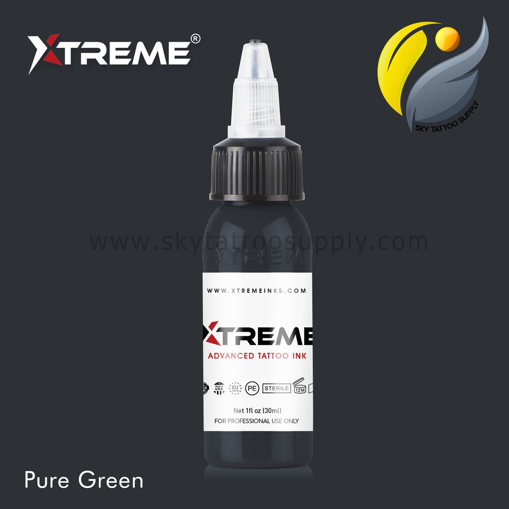 Mực Xăm Màu Xanh Lá - XTREME INK Chính Hãng | BigBuy360 - bigbuy360.vn