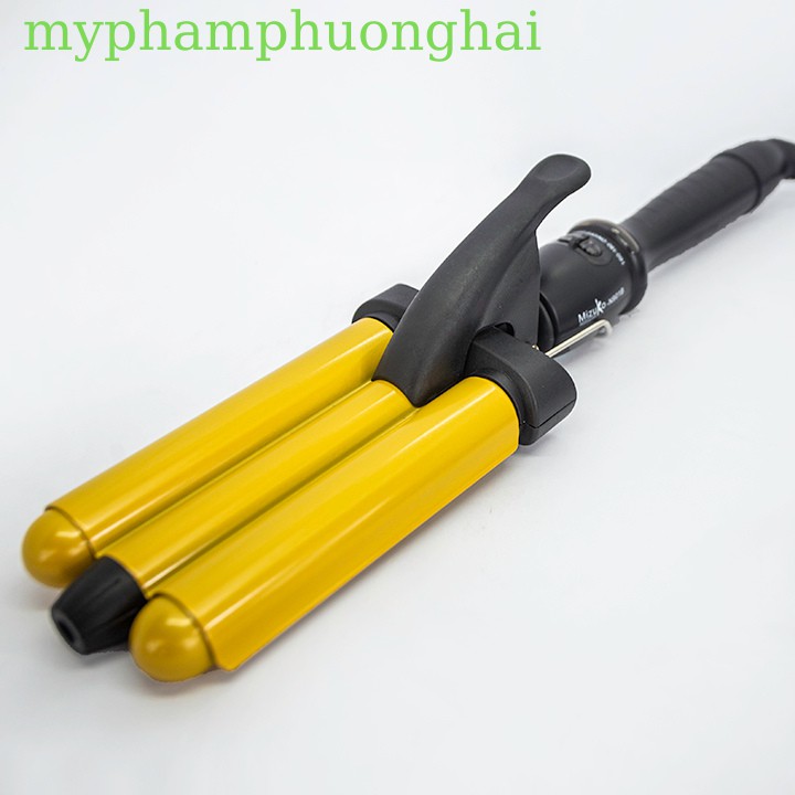Máy bấm sóng 3 trục (Tặng kèm kẹp Vịt Chia Tóc)