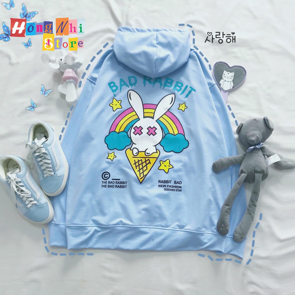 Áo Hoodie Zip In Hình Dáng Rộng - Khoác Hoodie Dây Kéo In Hình Unisex - MM | BigBuy360 - bigbuy360.vn