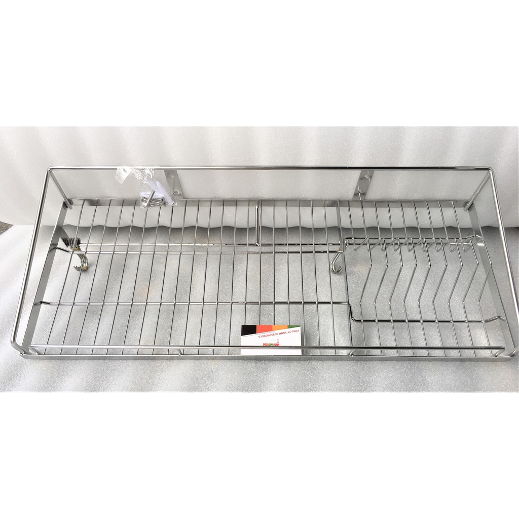 Kệ chén bát INOX 304, Rổ úp chén treo tường nhiều tầng