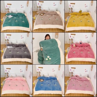 Hot ⚡️hot⚡️ chăn lông thỏ đại hàn 4.5kg hàng nhập khẩu siêu ấm