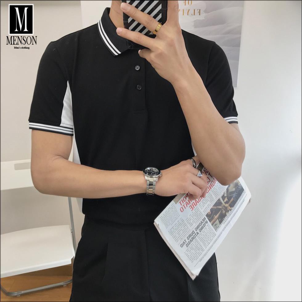 [Hàng Hiệu] Áo Thun Nam Có Cổ, Áo Polo Nam Cao Cấp Vải Cá Sấu Cotton Co Giãn 4 Chiều Chuẩn Form Chất Mát M2112 | BigBuy360 - bigbuy360.vn