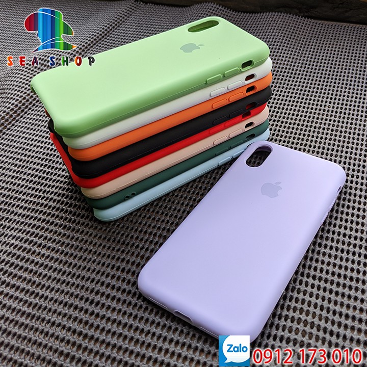 [ỐP FULL VIỀN] Ốp chống bẩn iPhone X - iPhone XR - XS Max - nhựa dẻo - Có lót nhung bên trong - Ốp lưng iPhone siêu bền | BigBuy360 - bigbuy360.vn