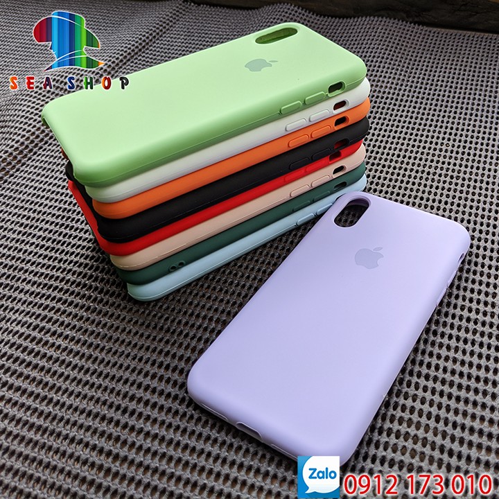 [ỐP FULL VIỀN] Ốp chống bẩn iPhone X - iPhone XR - XS Max - nhựa dẻo - Có lót nhung bên trong - Ốp lưng iPhone siêu bền