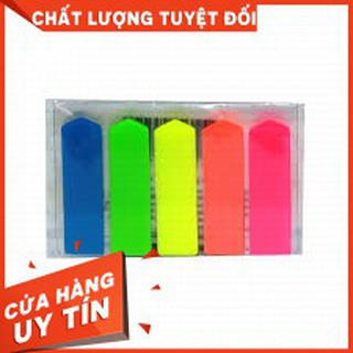 Giấy note 5 màu nhựa Lucky Bamboo - GIẤY NOTE - NOTE