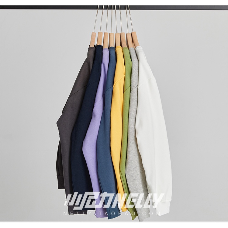 Áo Sweater Nelly Heybig Basic trơn nhiều màu