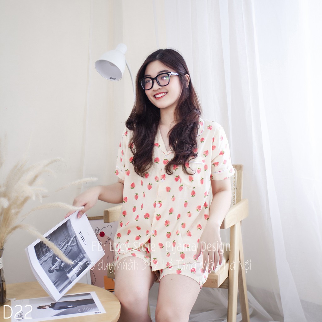 Đồ Bộ Đồ Ngủ Pijama Nữ Cao Cấp Thiết Kế Thanh Lịch Vải Đũi Mềm Mại Êm Ái Thoáng Mát