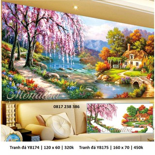 Tranh đính đá tổ ấm hạnh phúc Y8174, Y8175