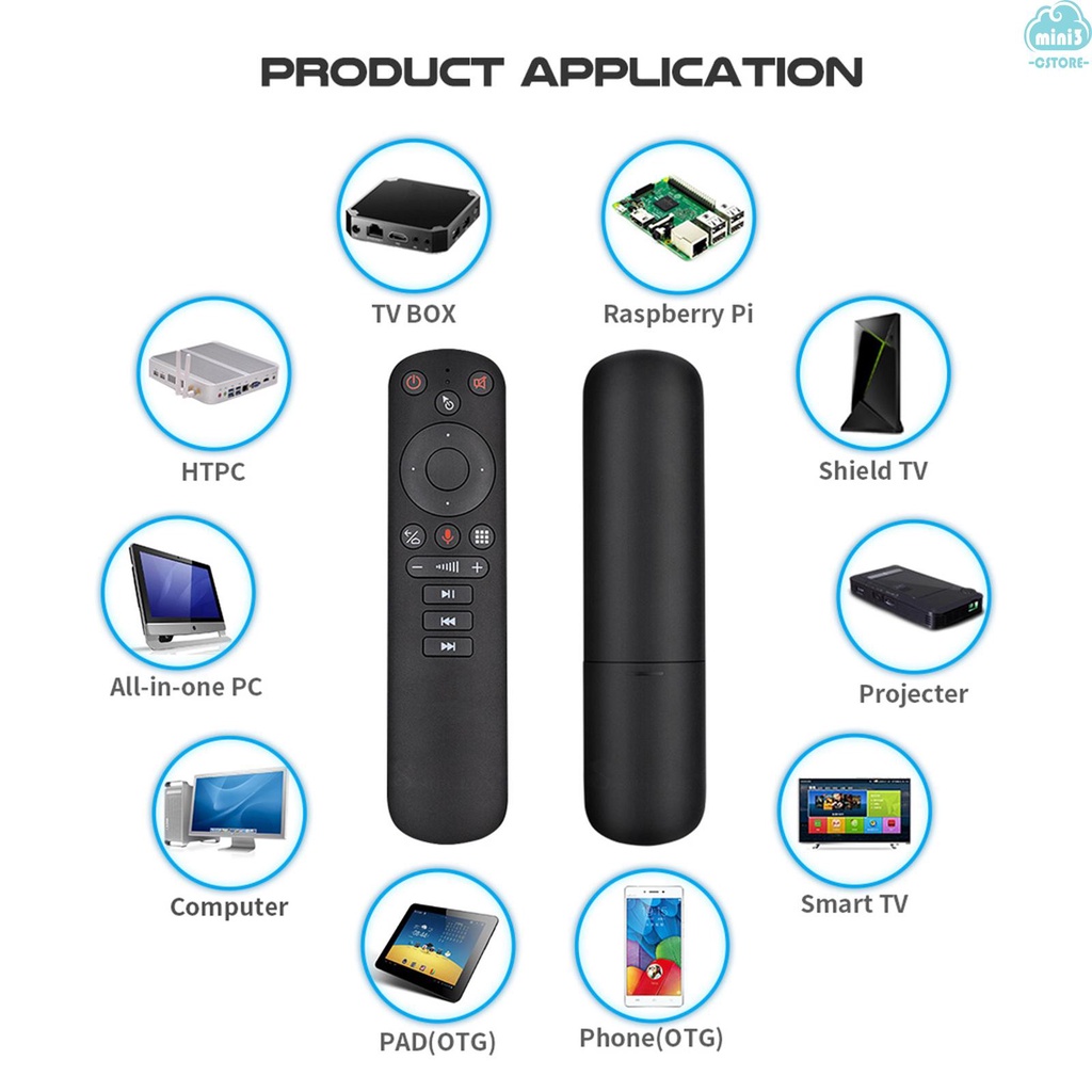 Điều Khiển Từ Xa 6 Trục G50S Gyroscope Cho Tv Thông Minh Android Tv Box Pc