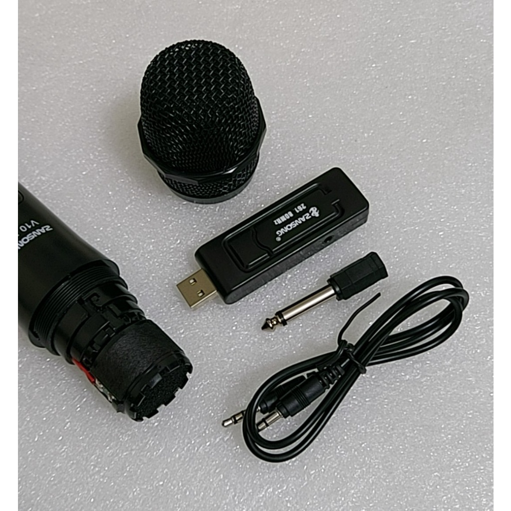 Micro Karaoke không dây Daile Shuae V12 V10 - kết nối qua bluetooth