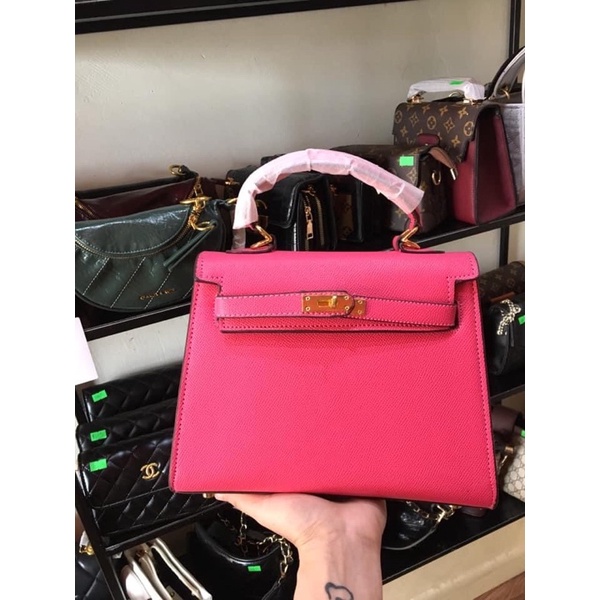 Túi Hơi mệt size 25 Da sần dáng cao